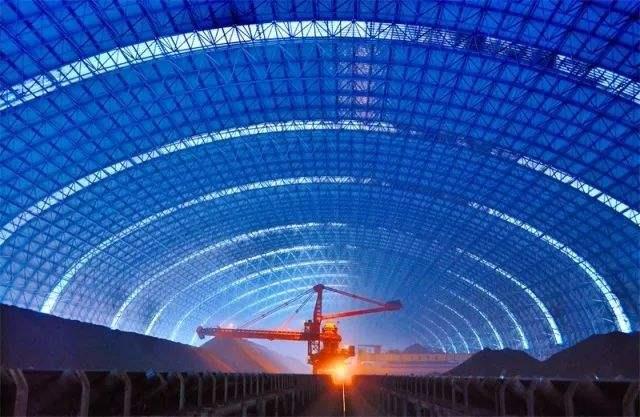 沈阳亿优钢构工程师为您解析原料场封闭技术的特点和类型