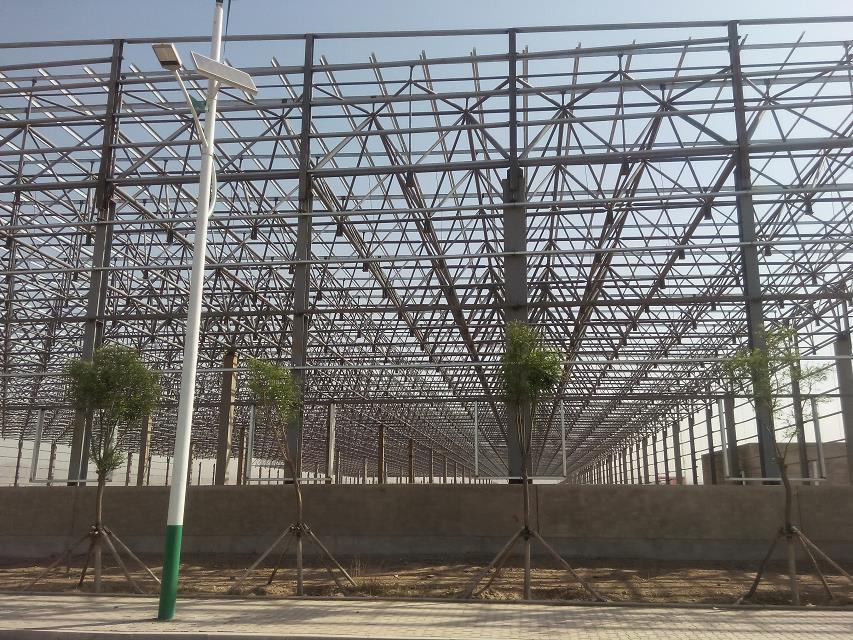 沈阳汽车工业厂房网架